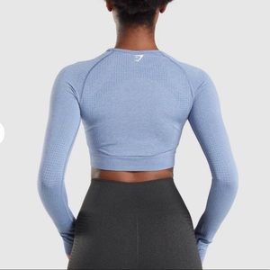 Gymshark - VITAL SEAMLESS 2.0 LONG SLEEVE CROP TOP
